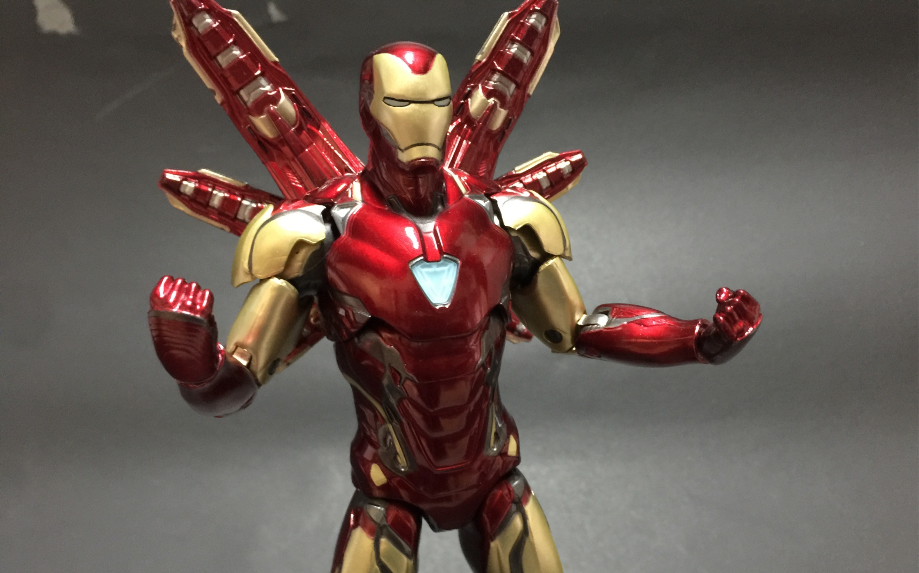 【小明的日常】第38期 最新一批 复仇者联盟4 中动 钢铁侠mk85(胸口