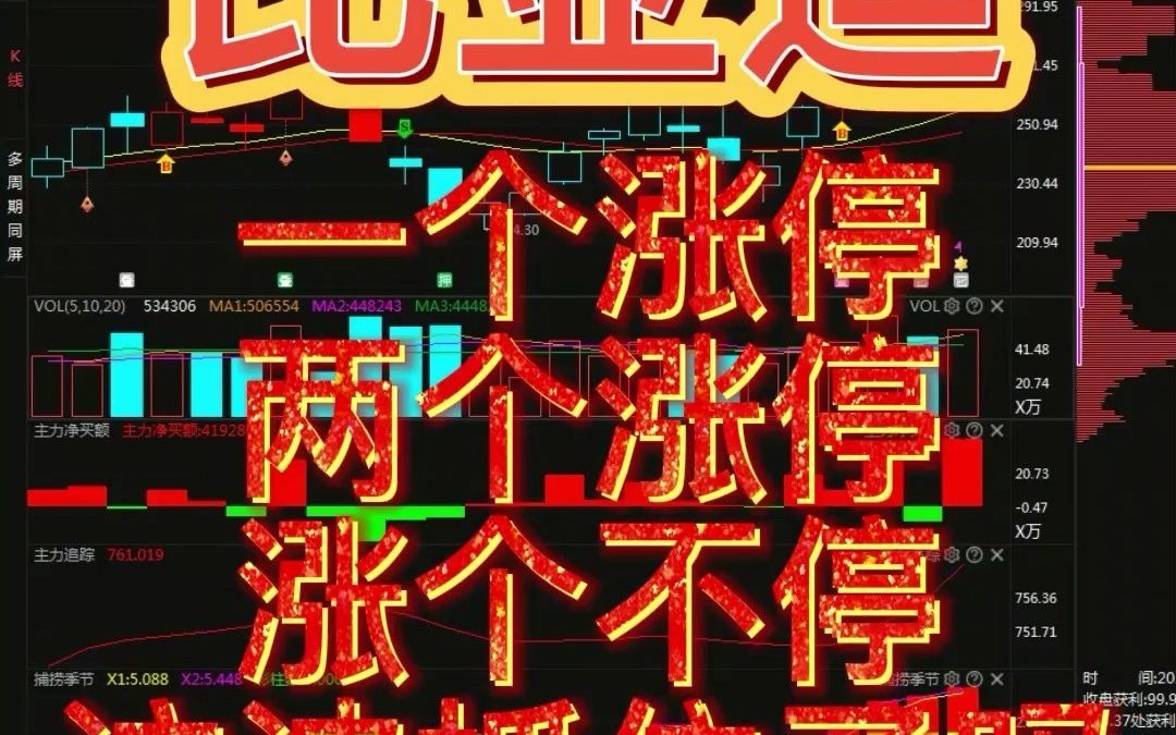 比亚迪!祝大家天天抓涨停,涨个不停!