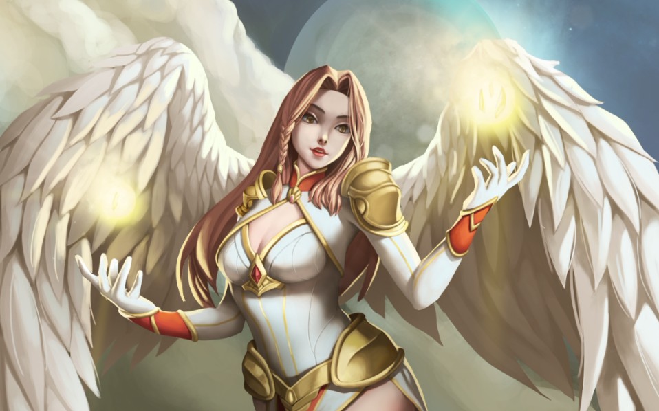 【厚涂】天使姐姐的绘画流程