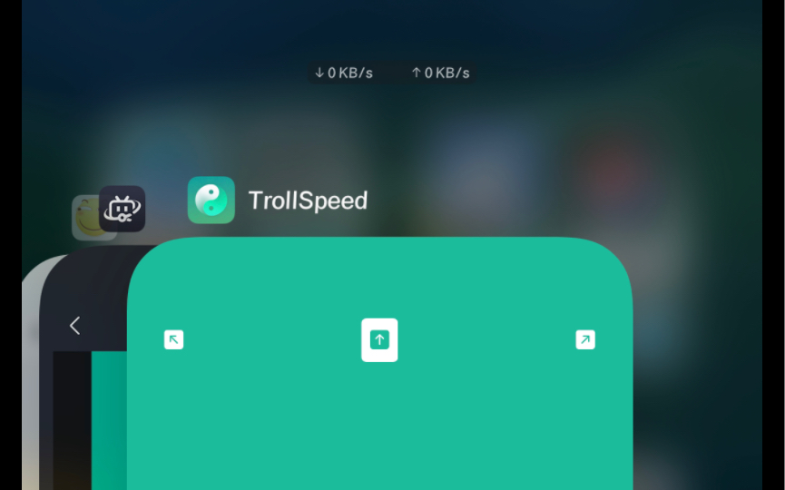 苹果手机免越狱功能全局网速浮窗 Trollstore专用,简介下哔哩哔哩bilibili