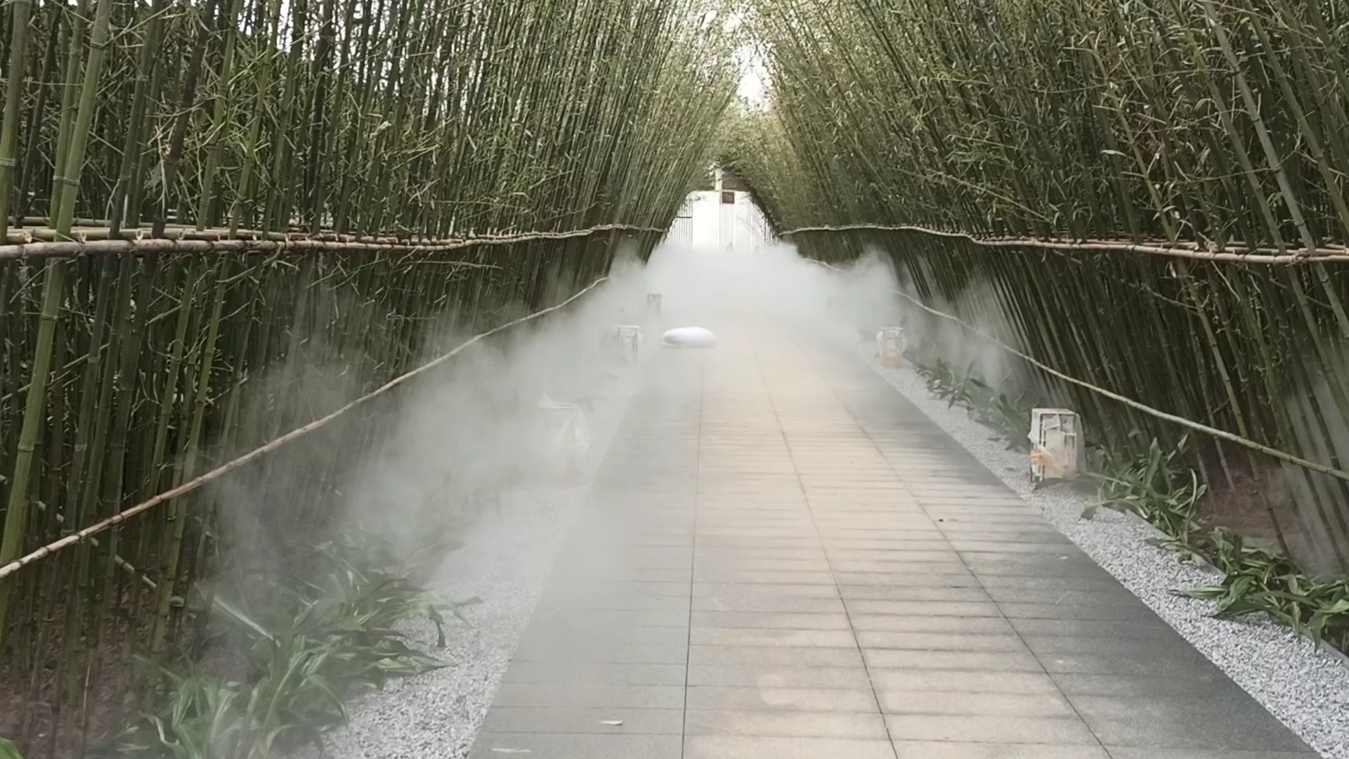 竹林景观喷雾造景高端雾森人造雾品牌设备锦胜雾森