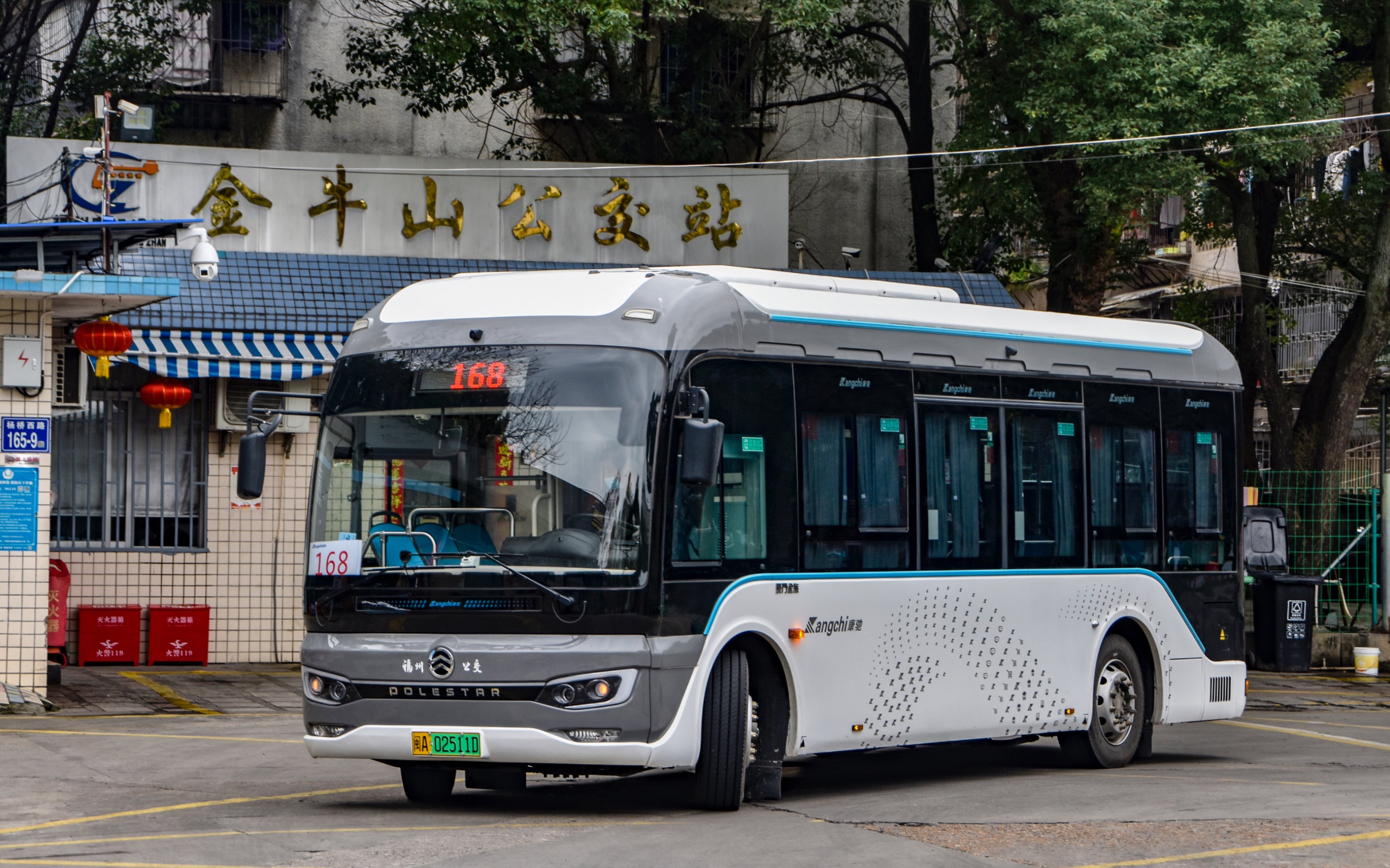 【福漫】福州康驰新巴士168路倍速/原速pov 第一视角前方展望