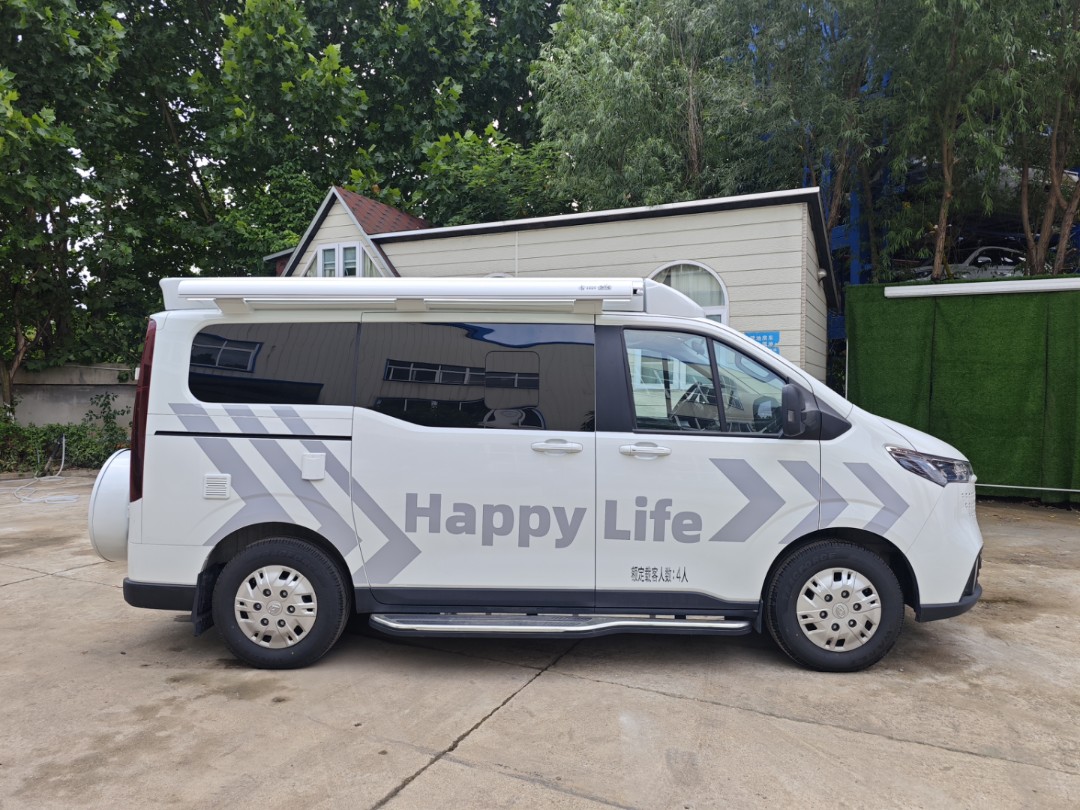 车长仅5米的硬升顶房车交付,脑洞大开的4层硬升顶,国产房车崛起