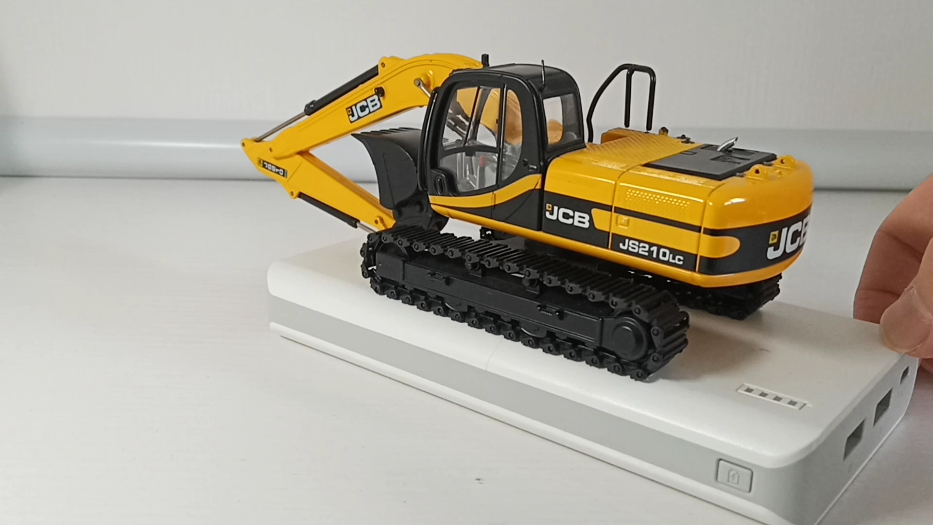 motorart 1:50 jcb js210挖掘机模型测评_哔哩哔哩_bilibili