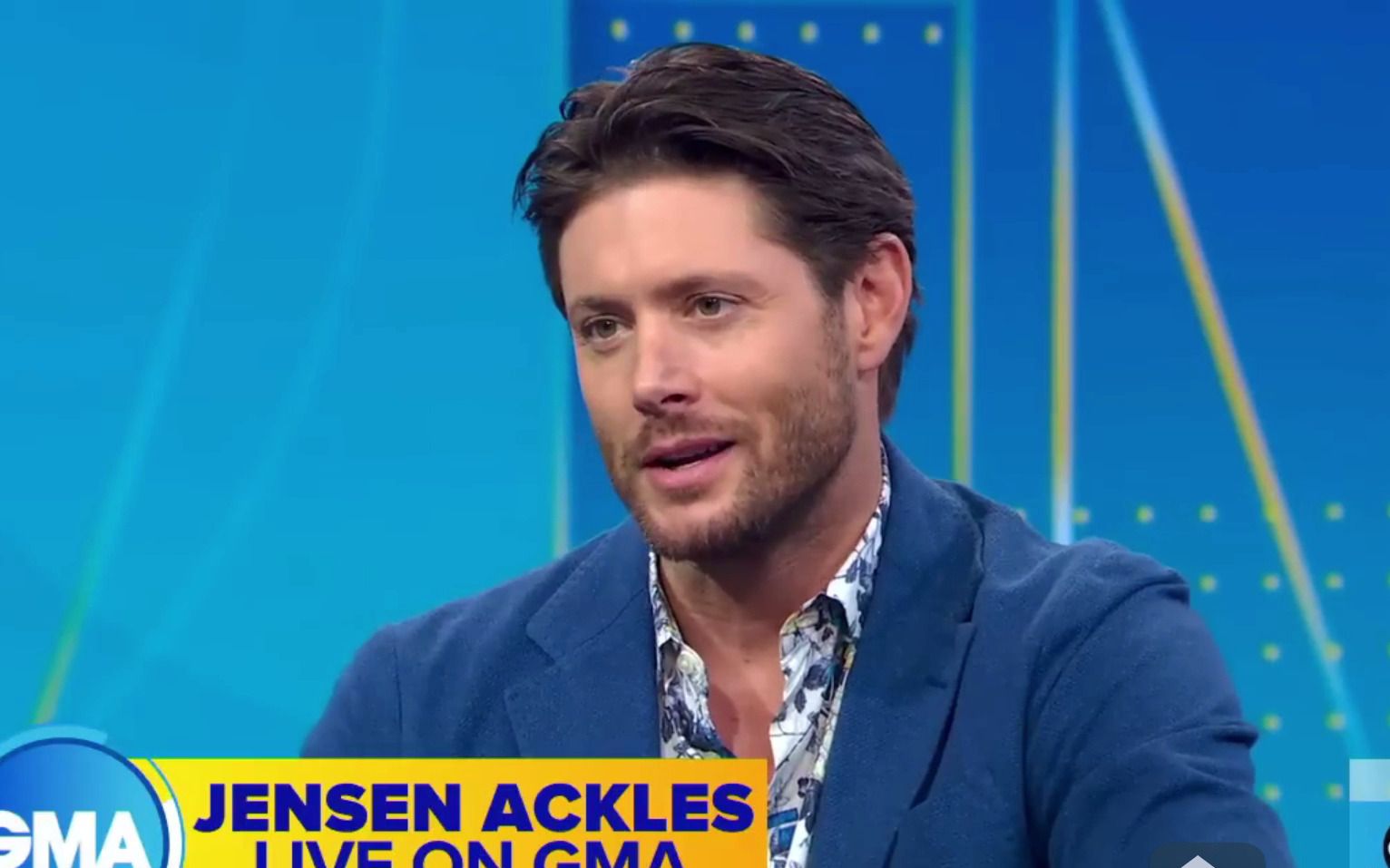 Jesen Ackles Good Morning America 早安美国哔哩哔哩bilibili