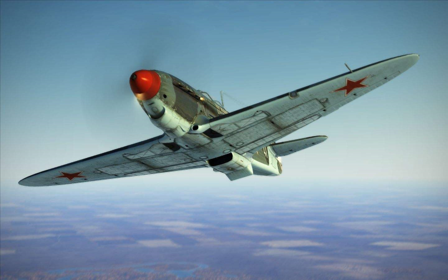 【芽衣出品】战争雷霆----斯大林格勒的白百合雅克1b战斗机_哔哩哔哩