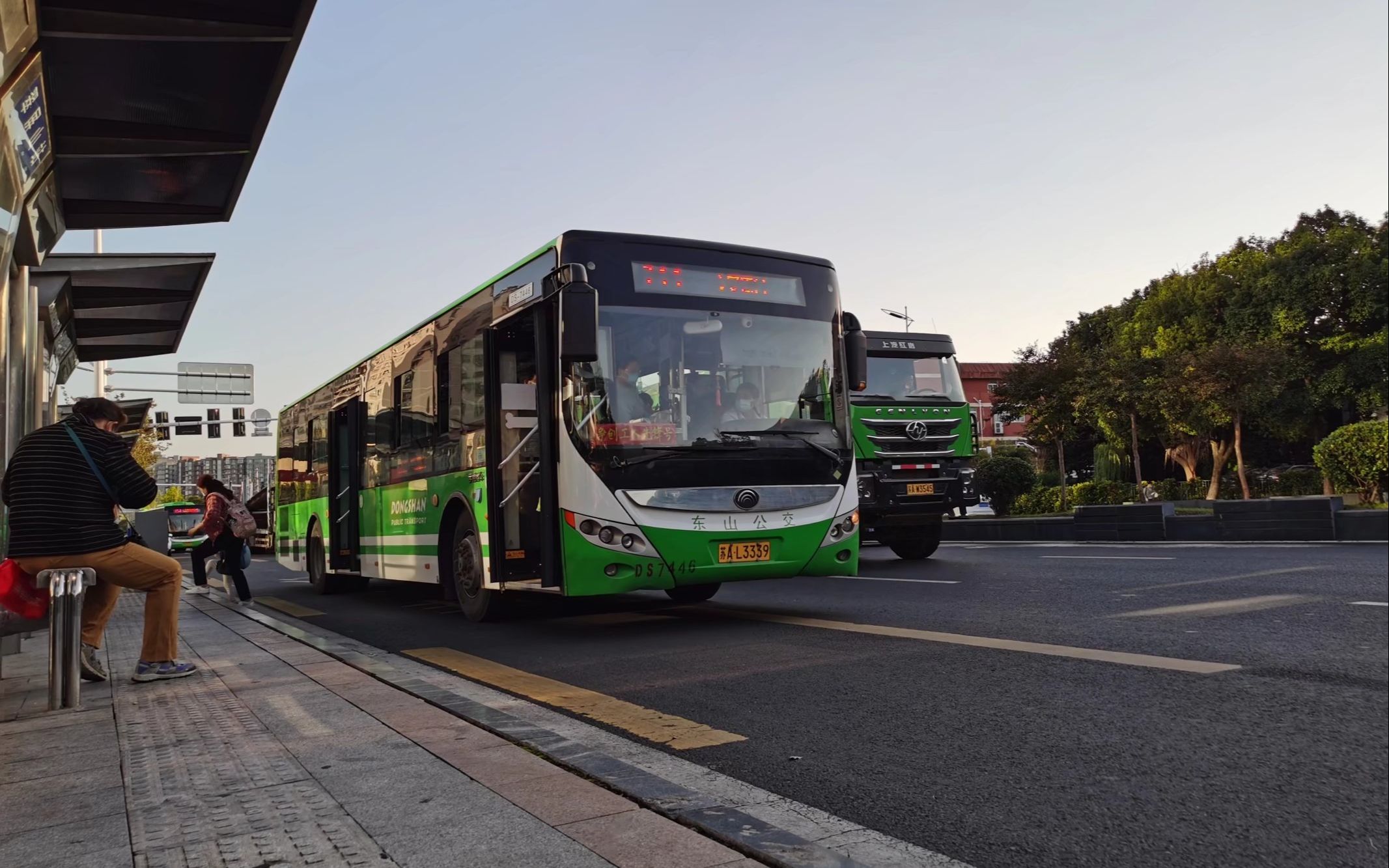 【南京公交-pov02】768路 宁杭高铁江宁站=安德门 全程pov4k