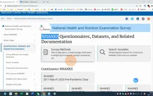 Descargar video: 01 熟悉NHANES数据库
