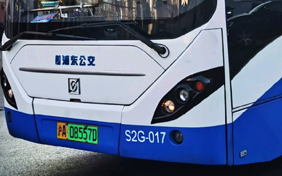 关于上海浦东公交车的自编号问题