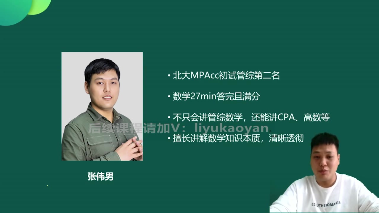 2022年考研海绵MBA张伟男数学全程班讲解考试综述课程哔哩哔哩bilibili