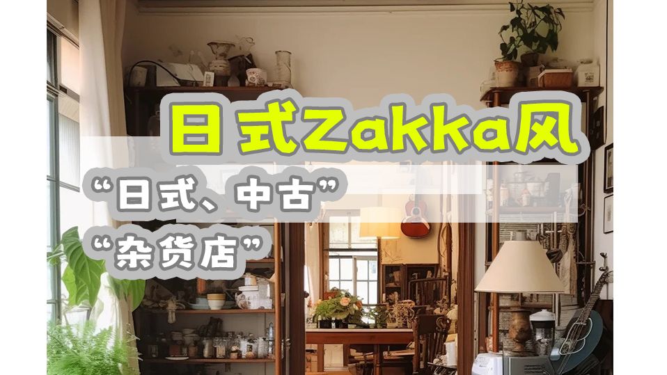 日式Zakka风哔哩哔哩bilibili