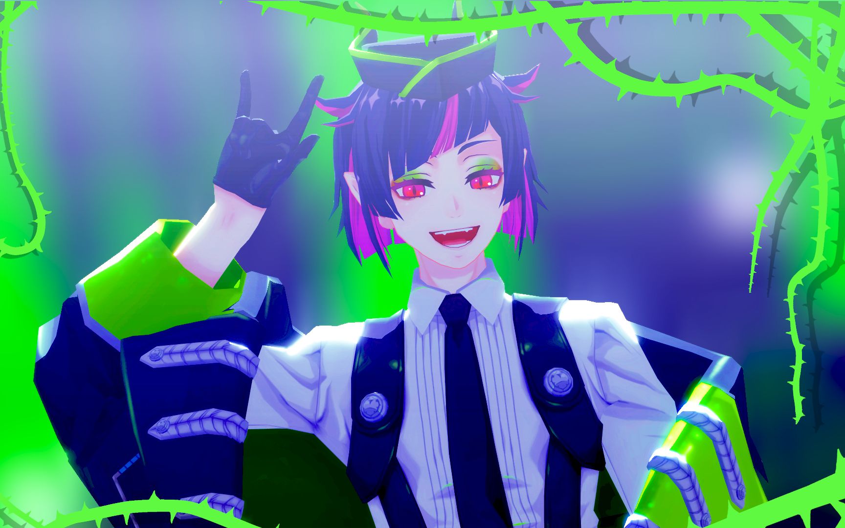 仙境mmd】- 自 杀 游 行 -(寮服)【リリア99ヴァンルージュ(lilia)