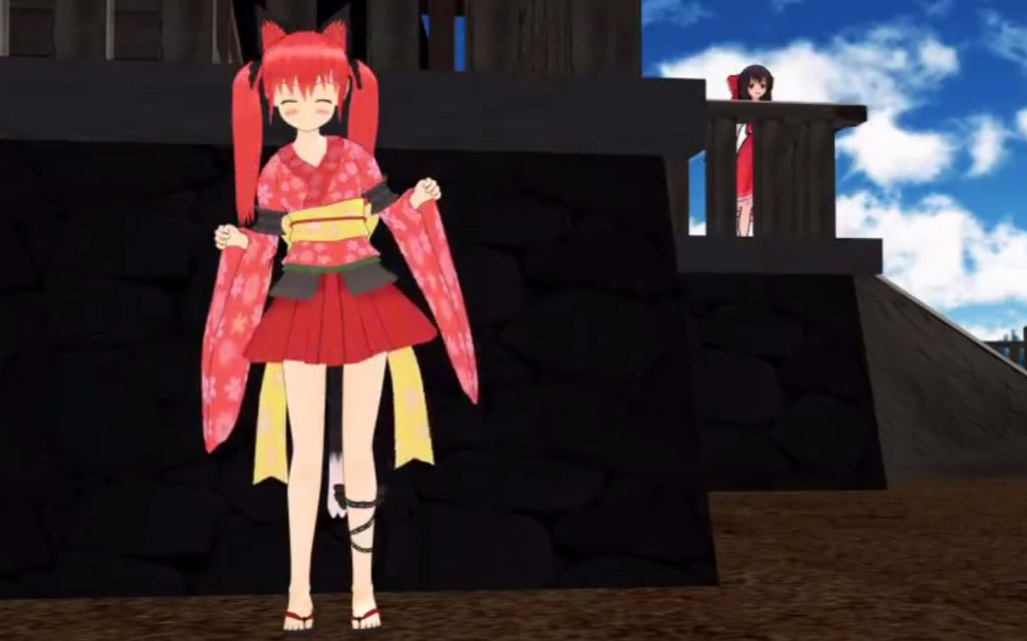 【东方mmd】幻想乡的日常-阿燐的报恩_哔哩哔哩_bilibili