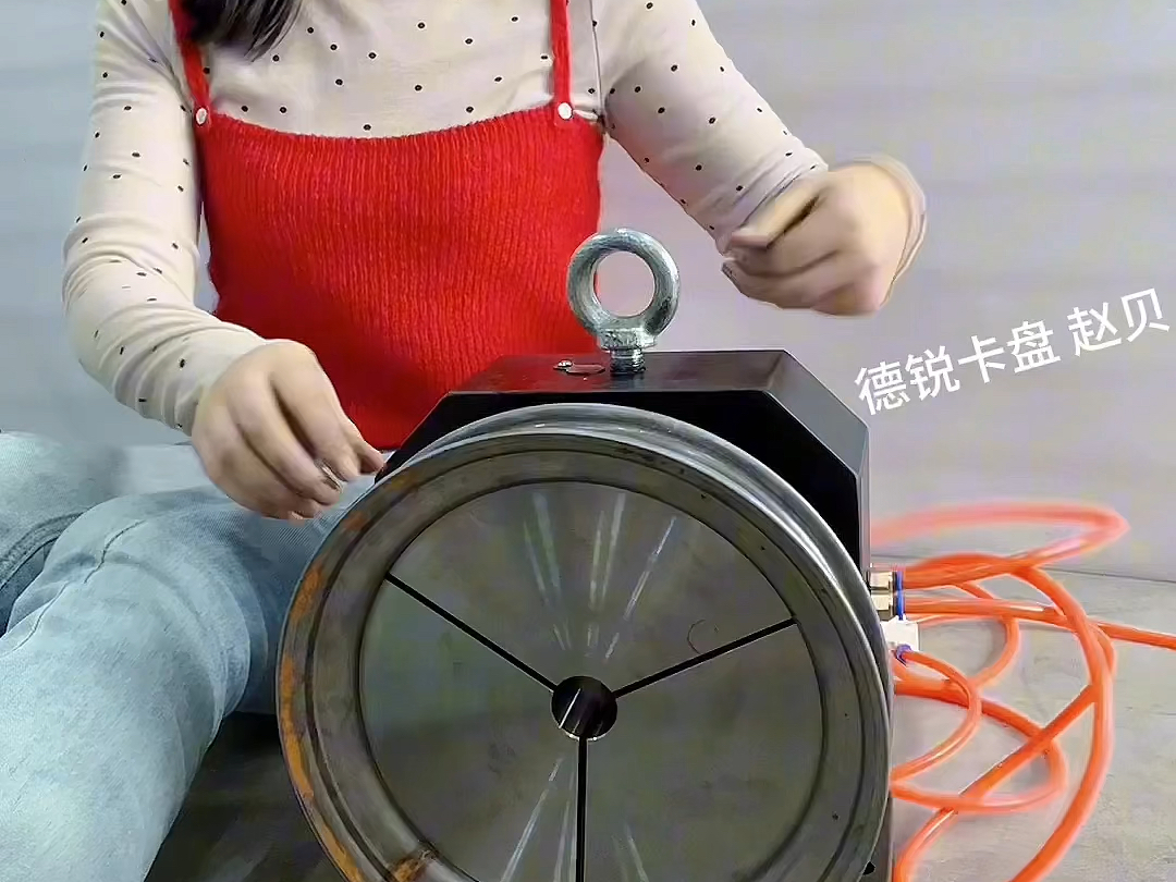 主轴夹头内撑电动车轮毂打磨抛光气动卡盘 自动化设备工装夹具