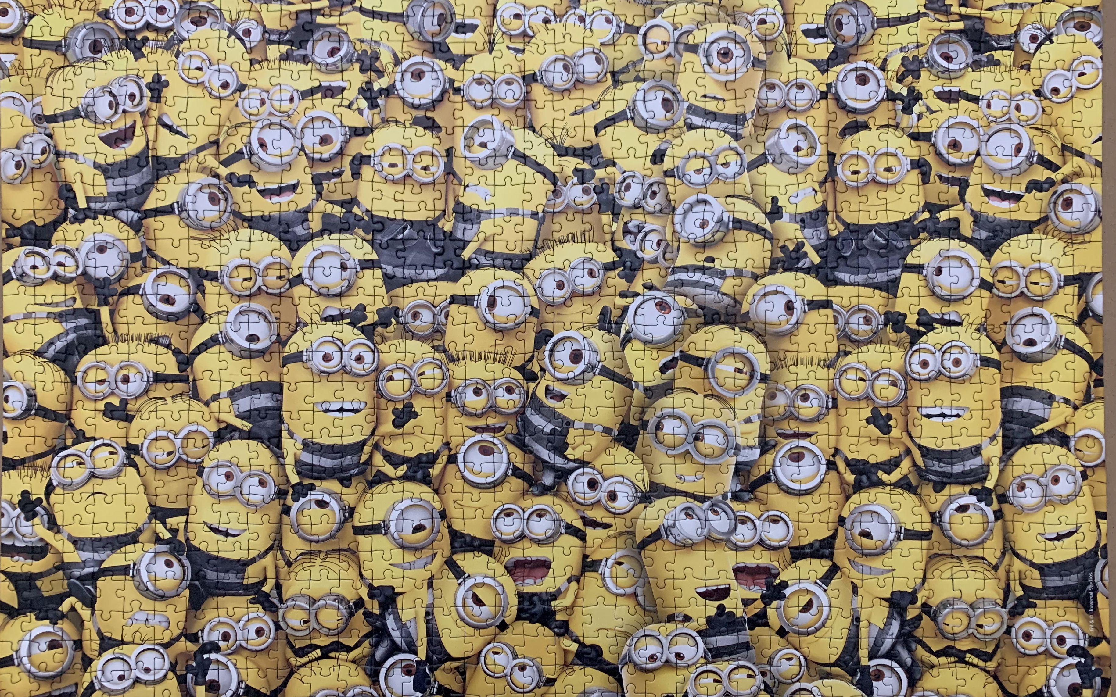 神偷奶爸增压小黄人拼图1000片