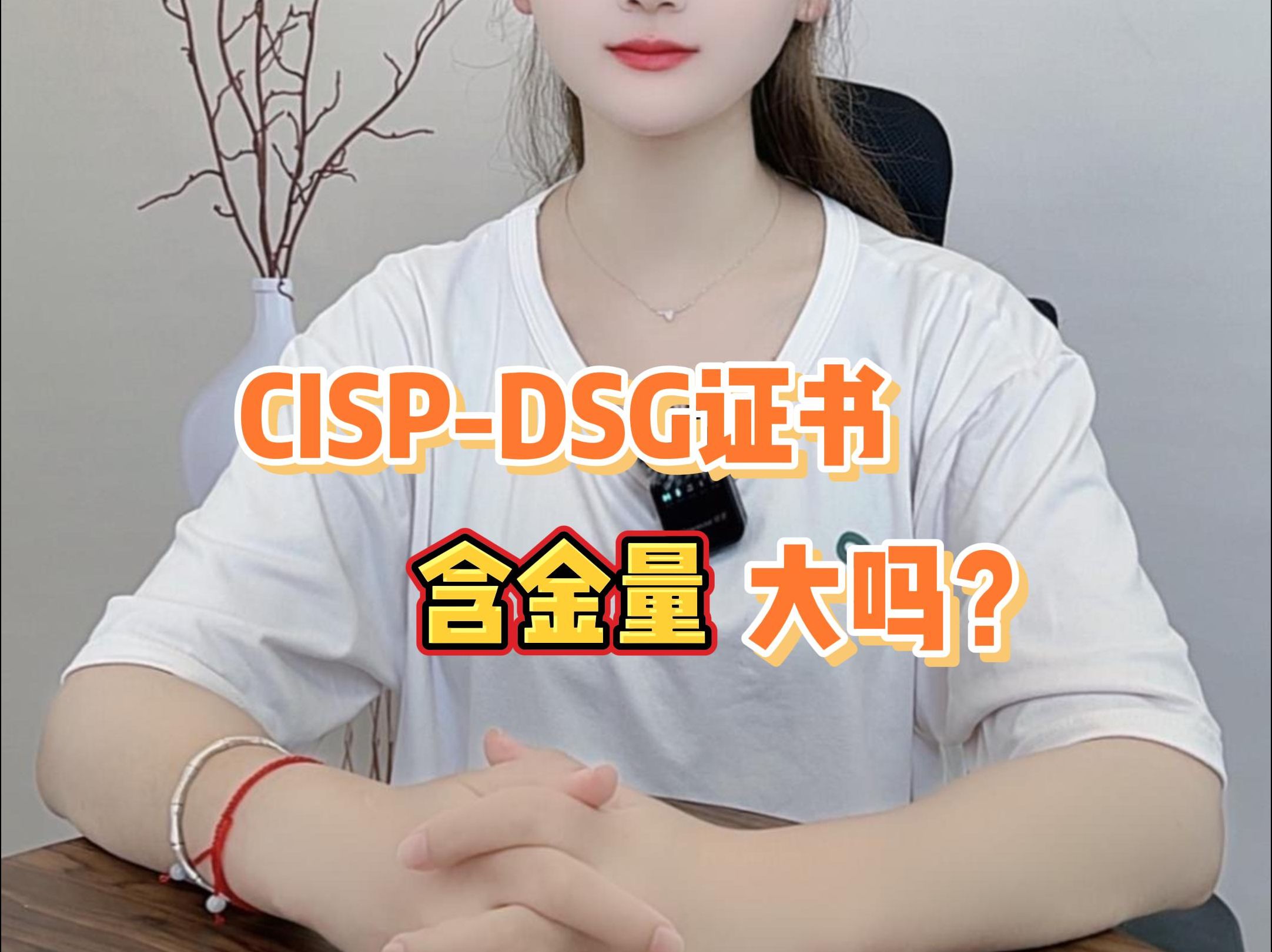 CISPDSG证书含金量大吗?哔哩哔哩bilibili