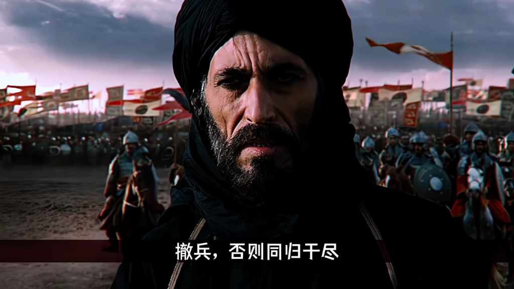 来感受下耶路撒冷王的压迫感,耶路撒冷王vs萨拉丁,不怒自威!