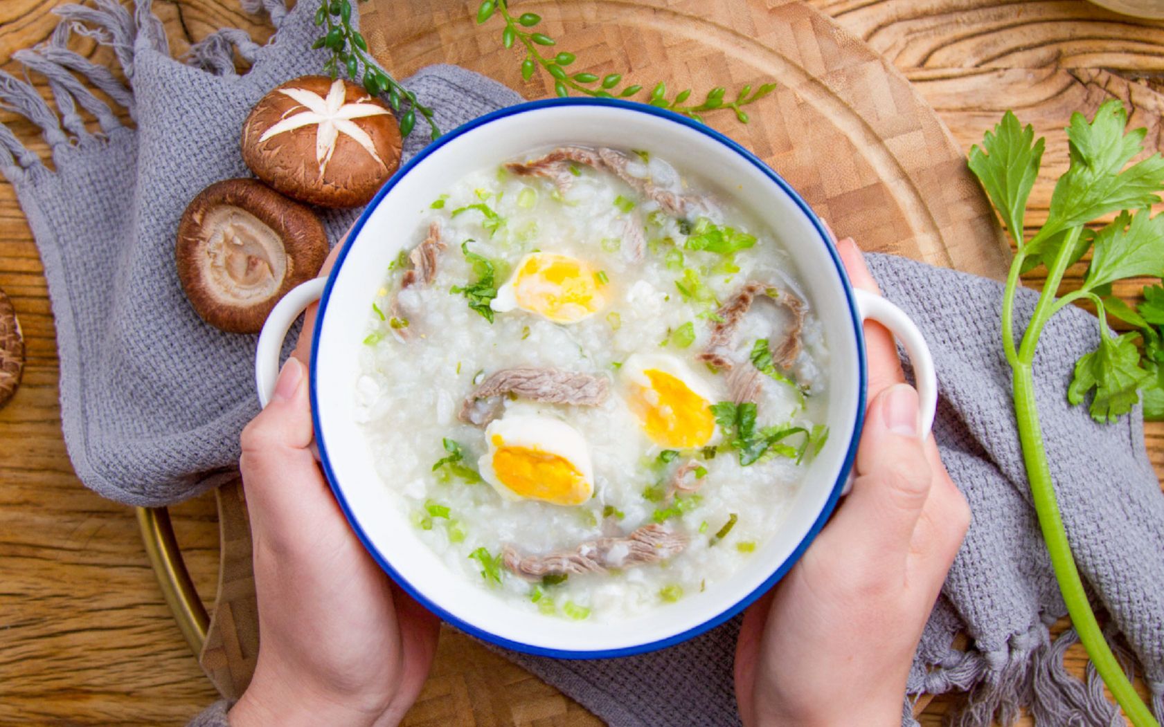 天冷取暖全靠抖不如喝它从头暖到脚的生滚牛肉粥