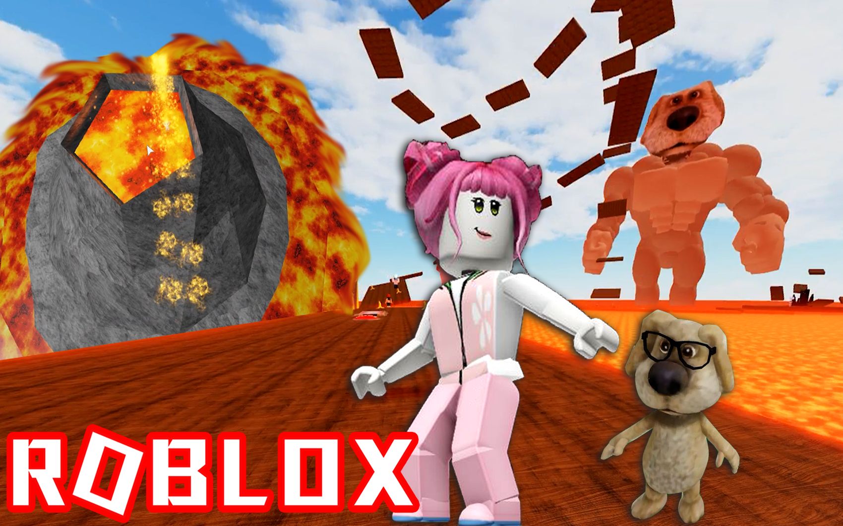 [图]ROBLOX逃离多元宇宙：回归到我的世界，挑战熔岩之海！