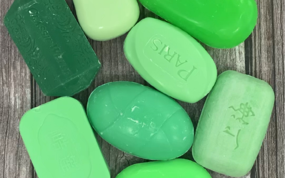绿色系列各种牌子的绿色皂