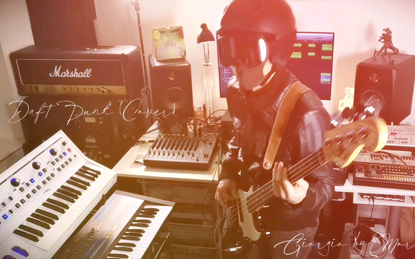 阳光灿烂的周末玩一段daftpunk