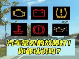 Download Video: 车上常见的七个故障灯，新手朋友看看都认识吗？#每天一个汽车知识