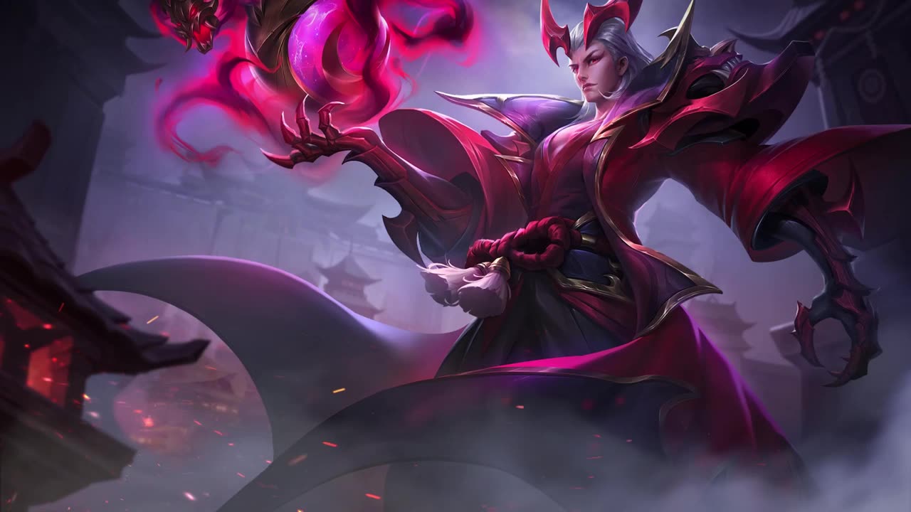 《garena傳說對決》阿萊斯特「血煞紅魔印」官方造型展示影片