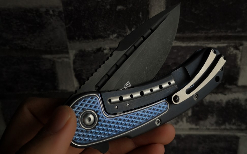 【名字速评】托德贝格,国外量产折刀能做哪样?快开给力,细节也不完美