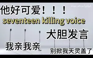 Download Video: 【Seventeen reaction】看看killing voice之碎嘴但大胆发言