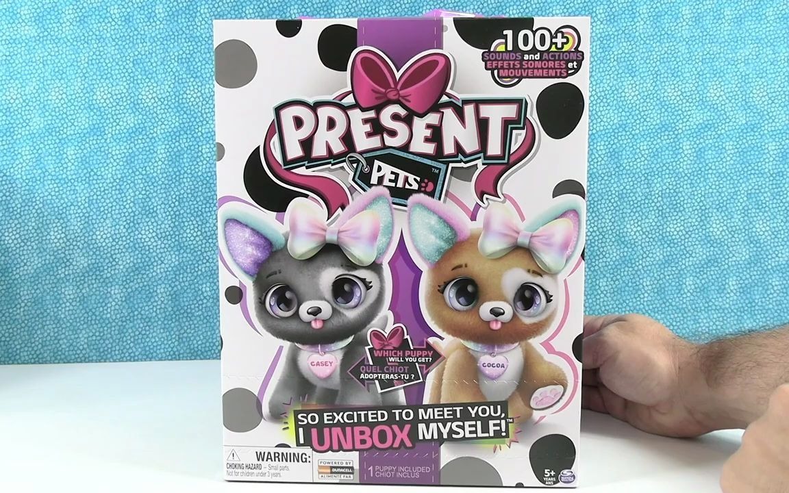 [图]【转载】新款惊喜礼品宠物玩具开箱试玩 Present Pets Surprise Interactive Puppy