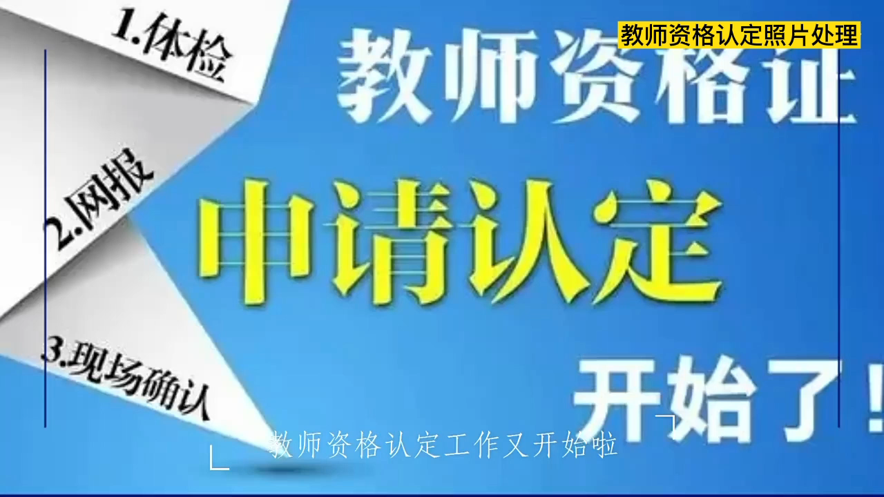 教师资格认定网上申请照片要求及个人承诺书处理方法哔哩哔哩bilibili