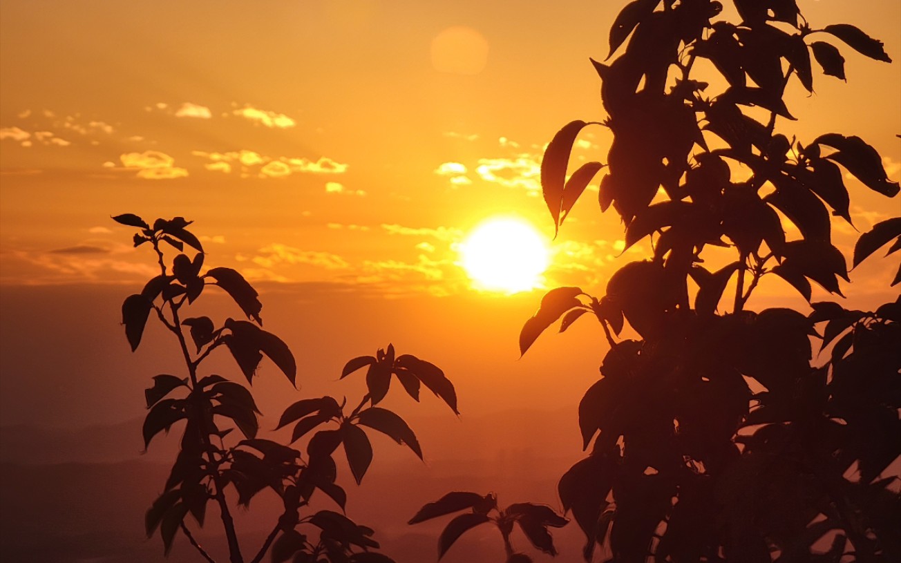 三星s21ultra10倍长焦4k60fps手持拍摄日落