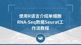 Скачать видео: 使用R语言介绍单细胞RNA-Seq数据Seurat工作流教程