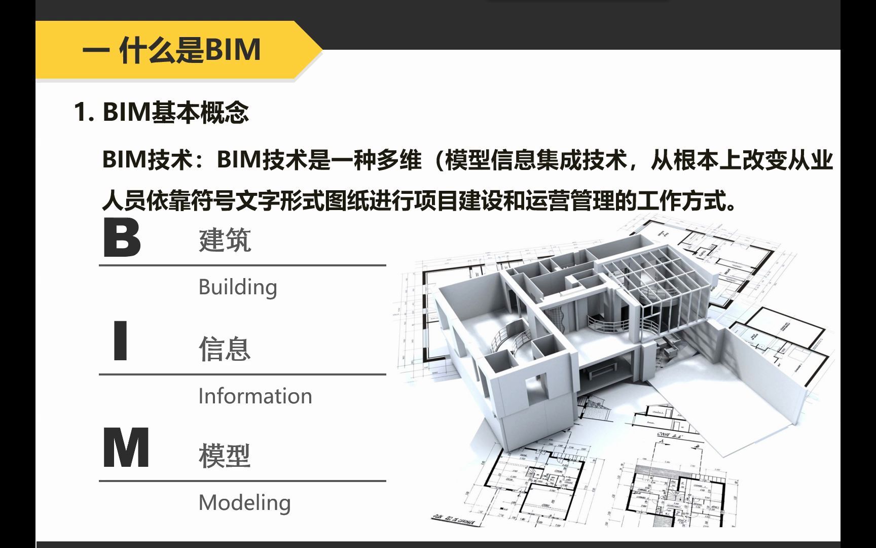 BIM概念及国内外发展简述哔哩哔哩bilibili