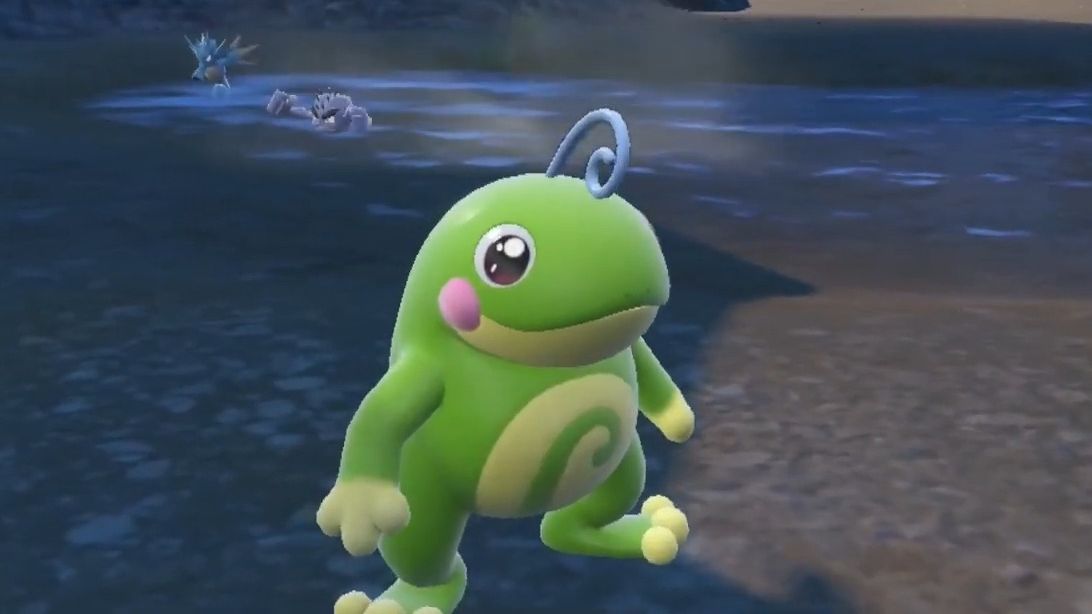 【宝可梦朱紫】同步器 动作展示 no.186 蚊香蛙皇