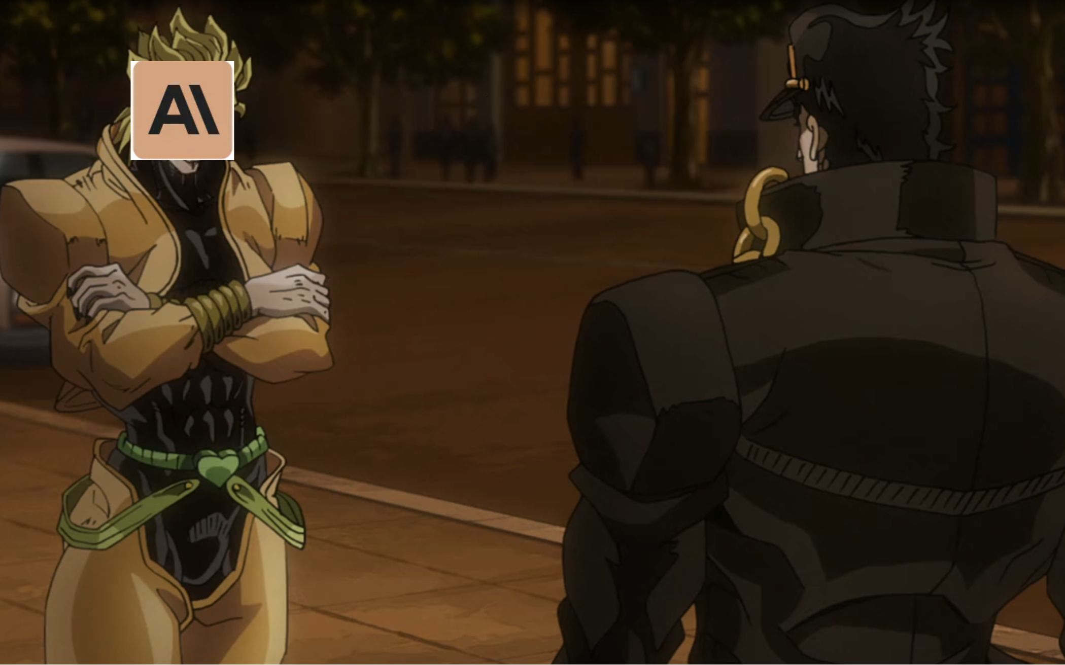 [jojo]承太郎大战ai dio