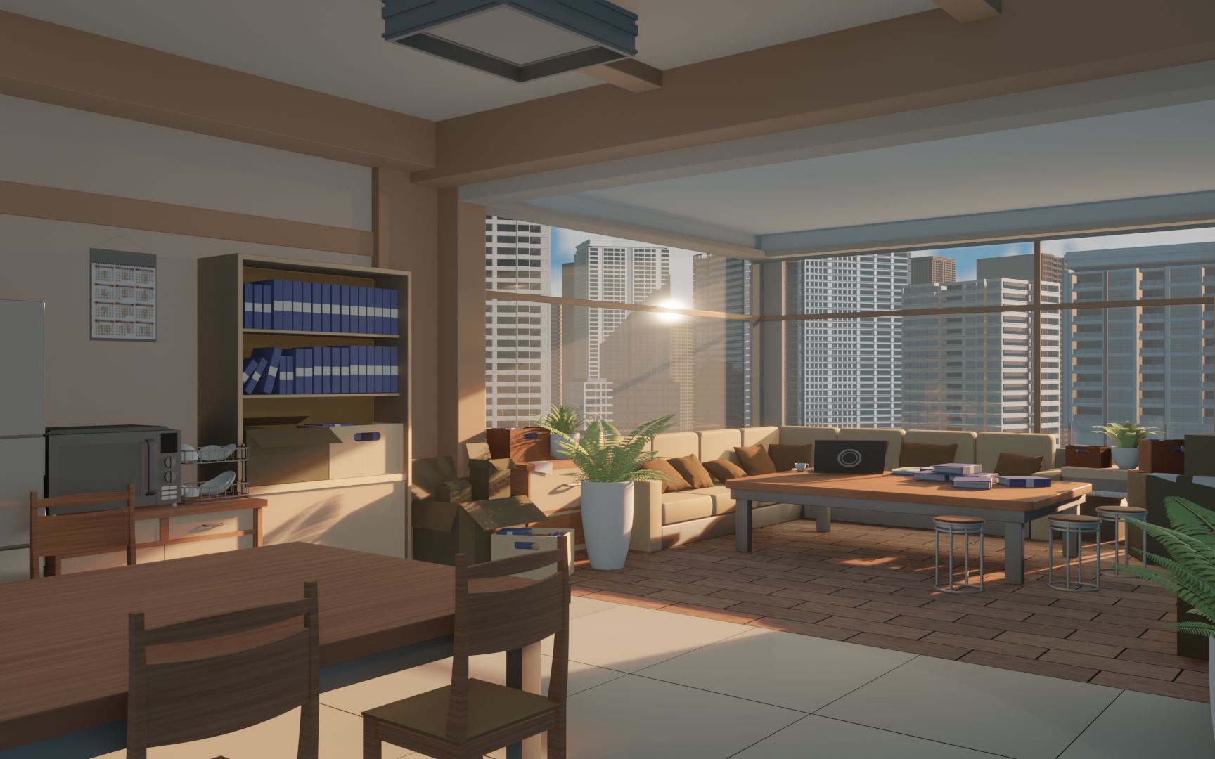 blender室内场景_哔哩哔哩_bilibili