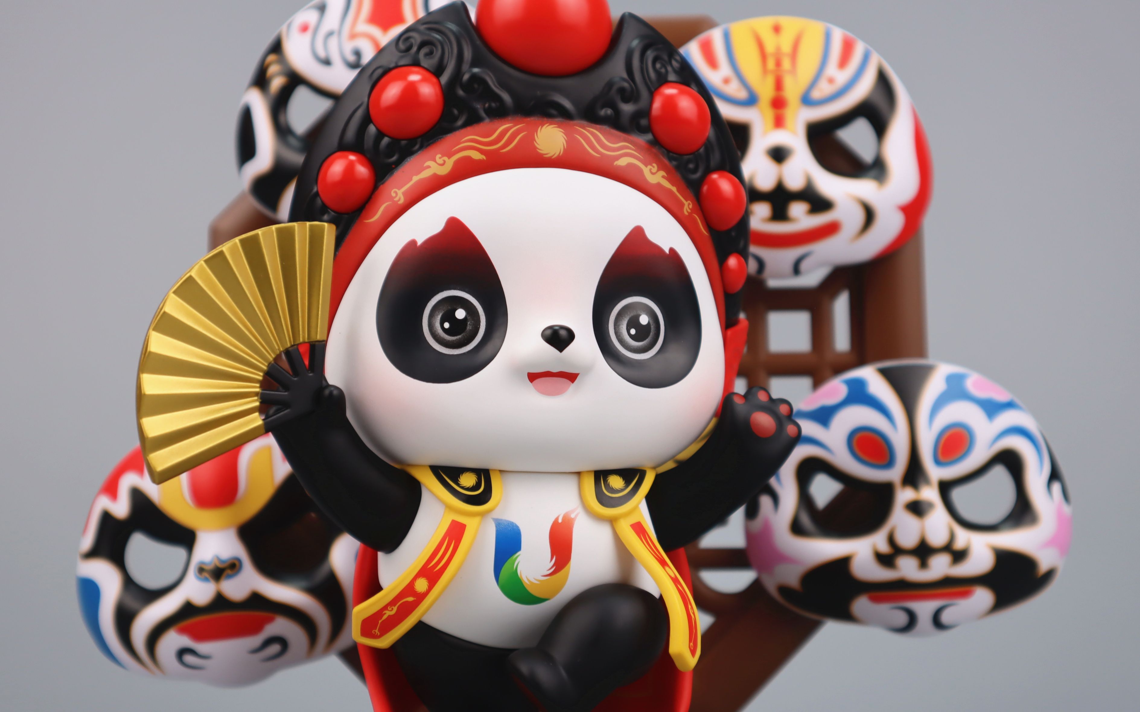 成都大运会 蓉宝 川剧变脸熊猫