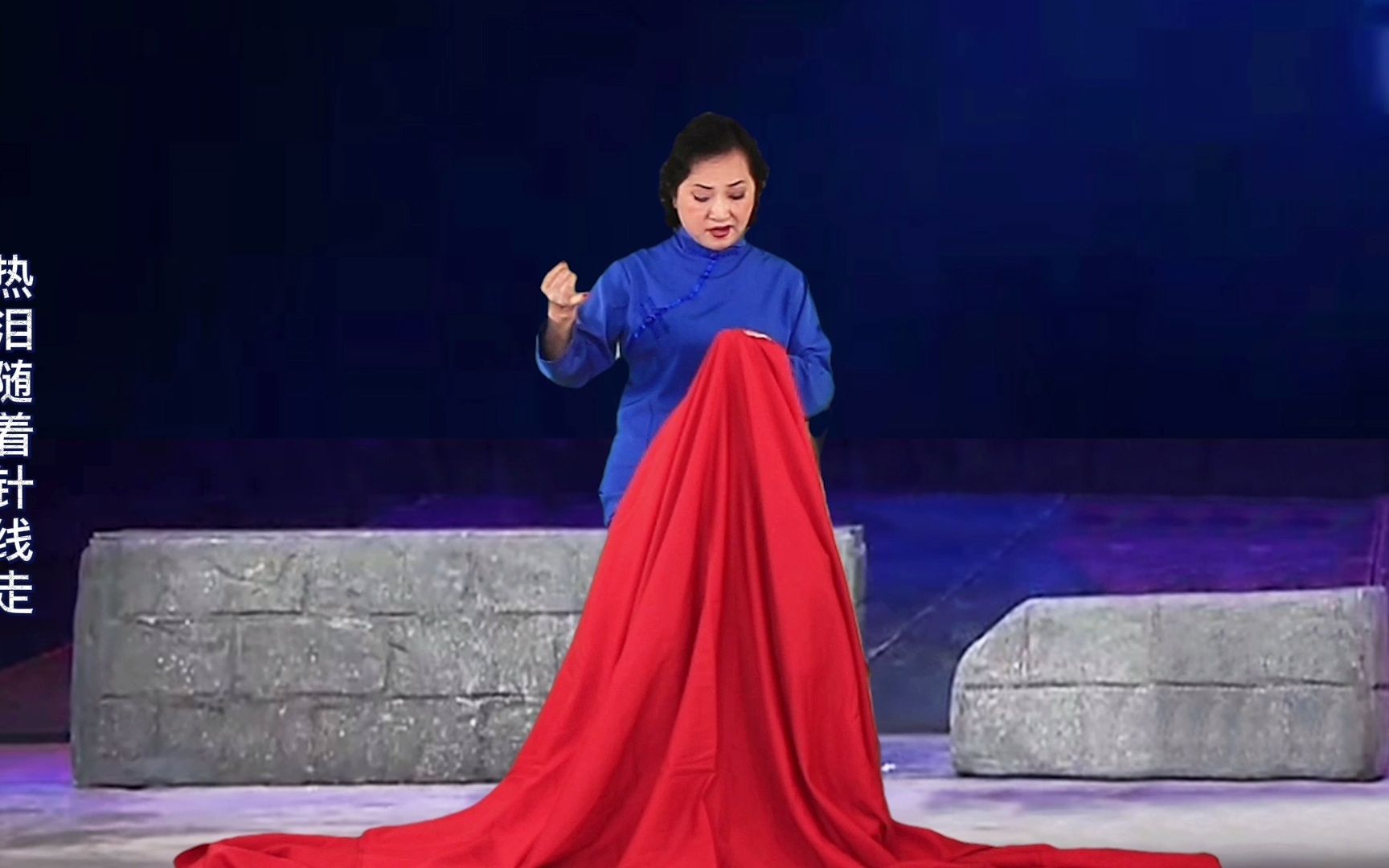 李涵江姐绣红旗龙声京剧2022