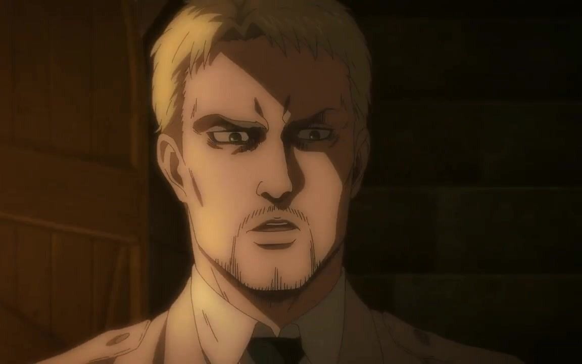 进击的巨人第四季第4集片尾莱纳和艾伦时隔四年再相遇