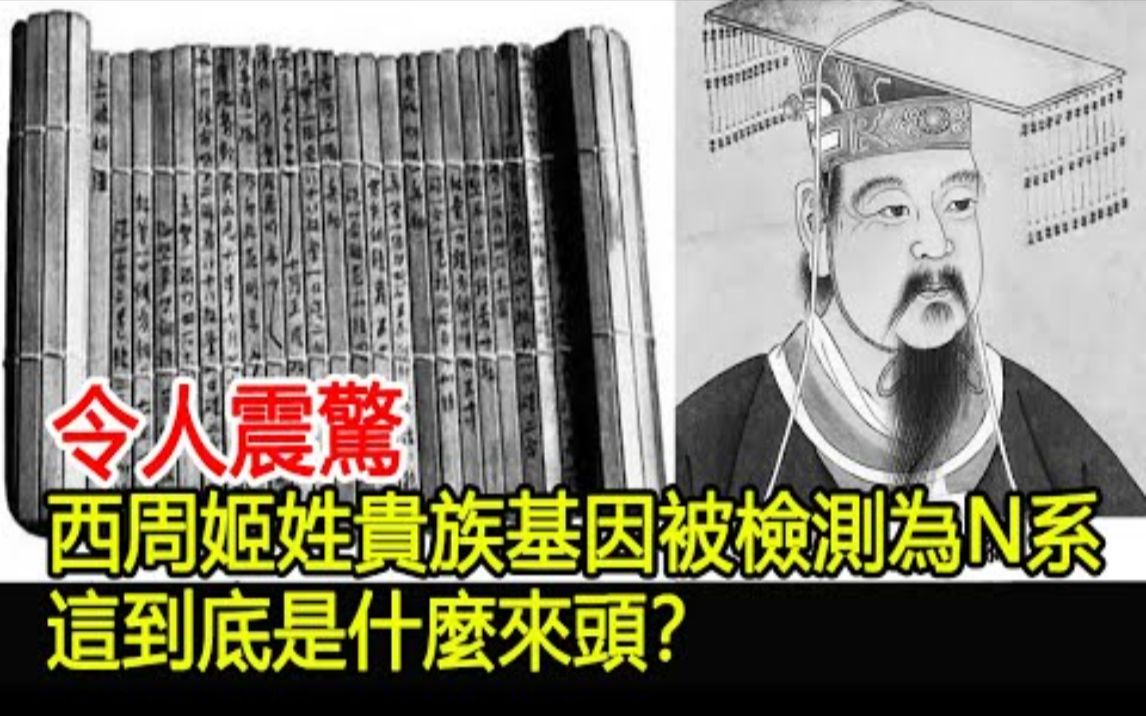 令人震惊,西周姬姓贵族基因被检测为N系,这到底是什么来头?哔哩哔哩bilibili