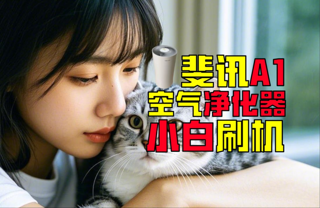 【硬核】斐讯a1空气净化器刷机,小白完美复活!!!