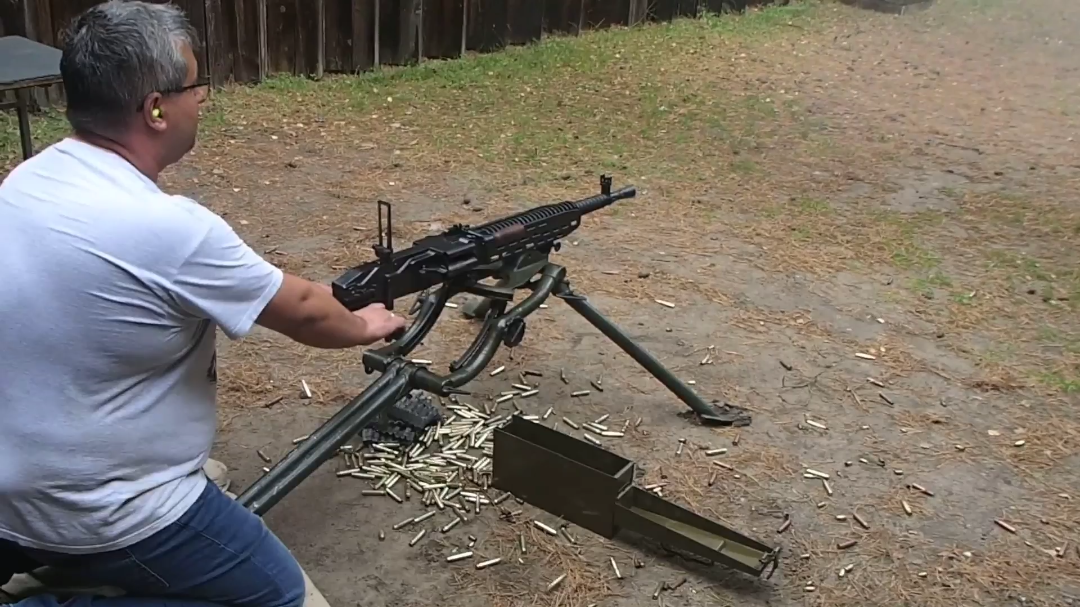 突突突…一代名枪zb37重机枪试射国军_哔哩哔哩_bilibili