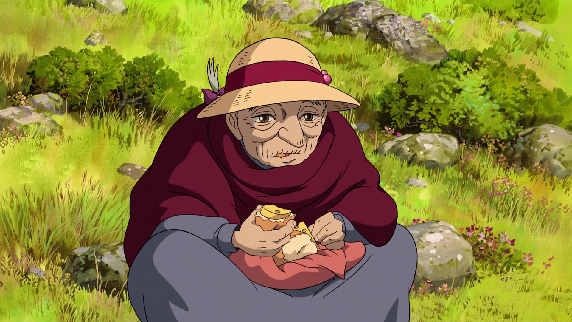 吉卜力-哈尔的移动城堡(2004):苏菲离开小镇