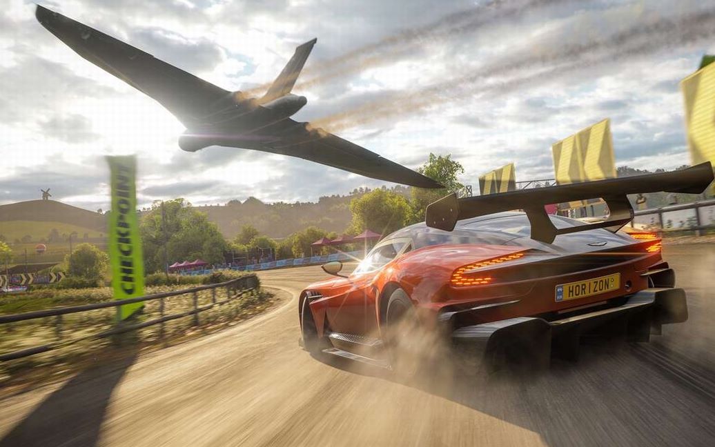 地平线4试玩视频 混剪