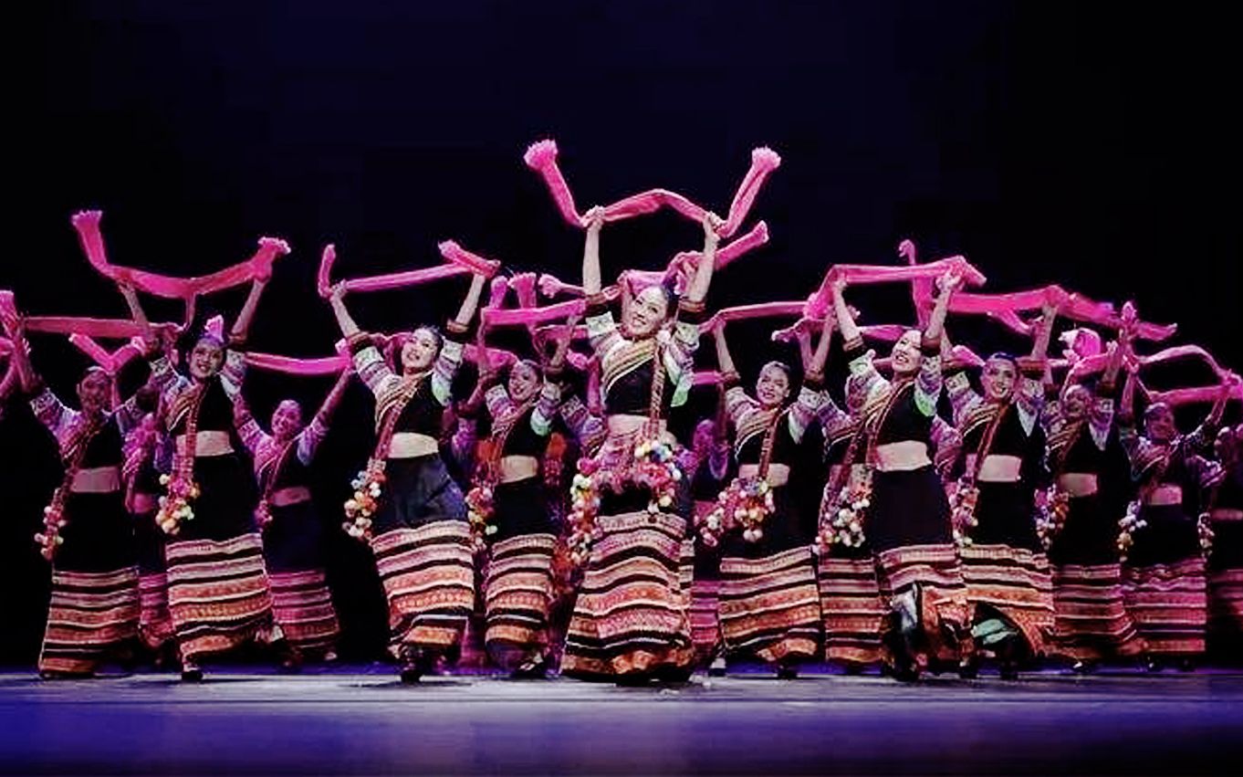 【民族舞】拉祜族摆舞《摆出一个春天 快乐源泉 普洱澜沧舞蹈