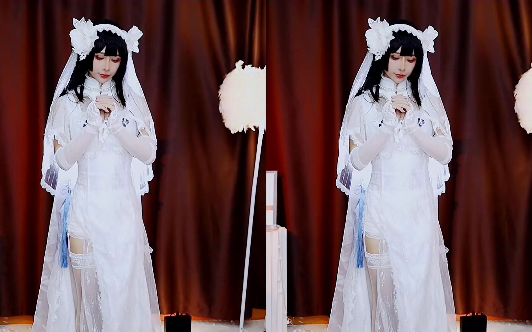 【颖儿】少女前线95式花嫁×勾指起誓直播间即兴翻跳_哔哩哔哩_bili