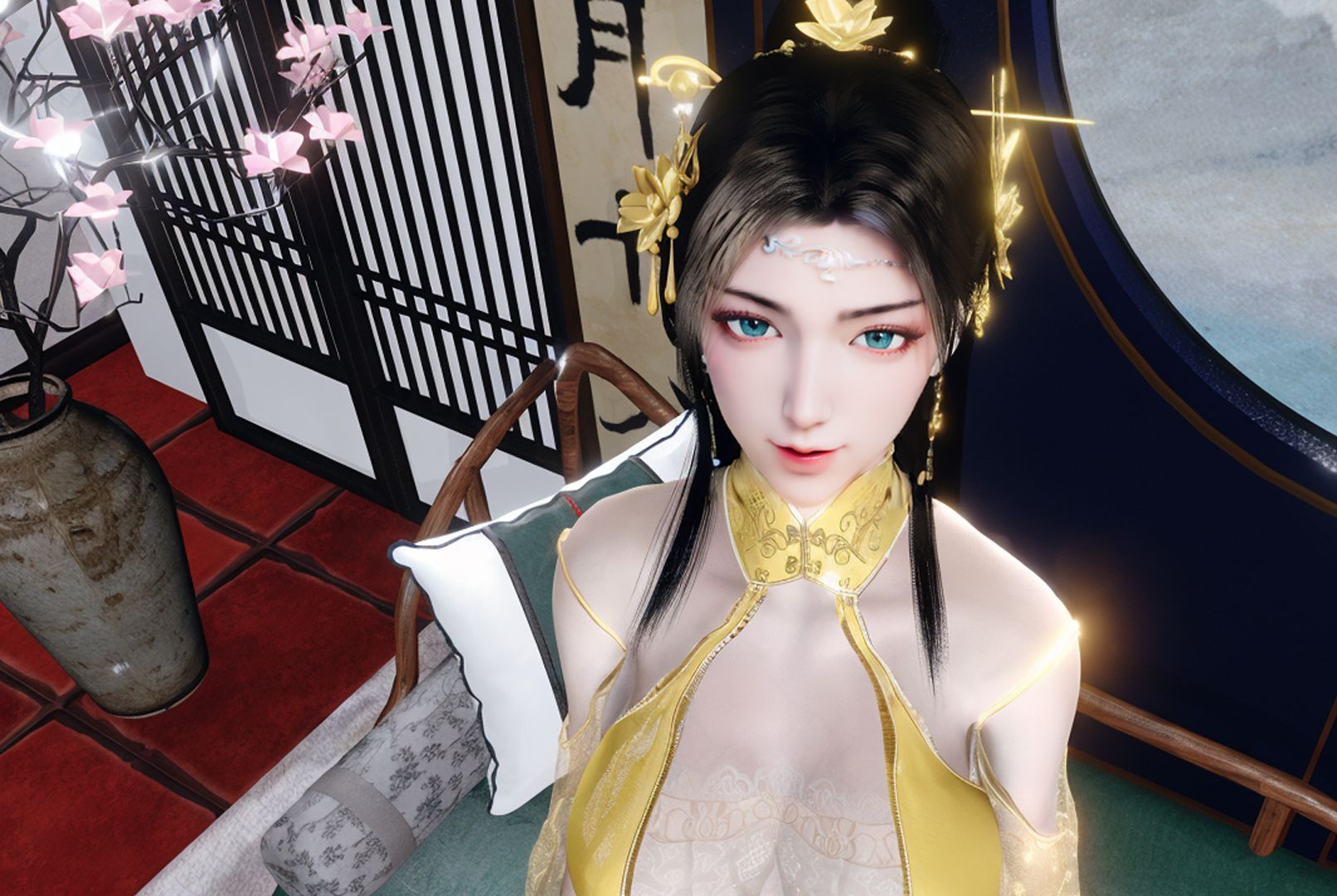 新到金瓶儿手办一枚~呱