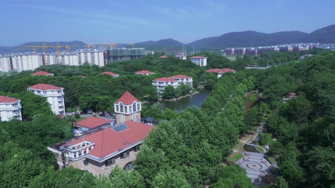 南京工业大学俯瞰图图片