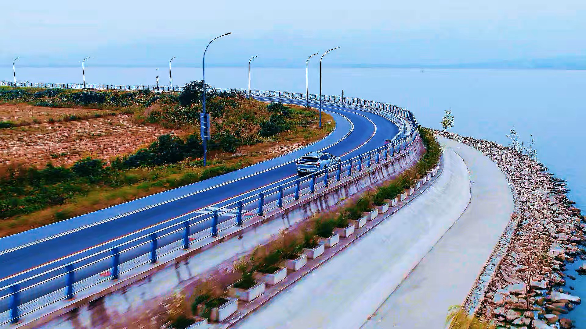 我愿称之为合肥最美环湖公路